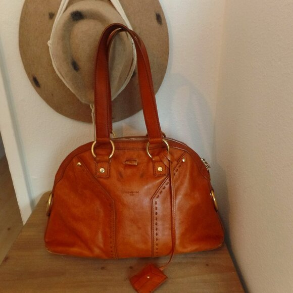 YSL MUSE HANDBAG Authenticated Muse Pre- Handled Bag Large MISSING HARDWARE - Picture 1 of 15